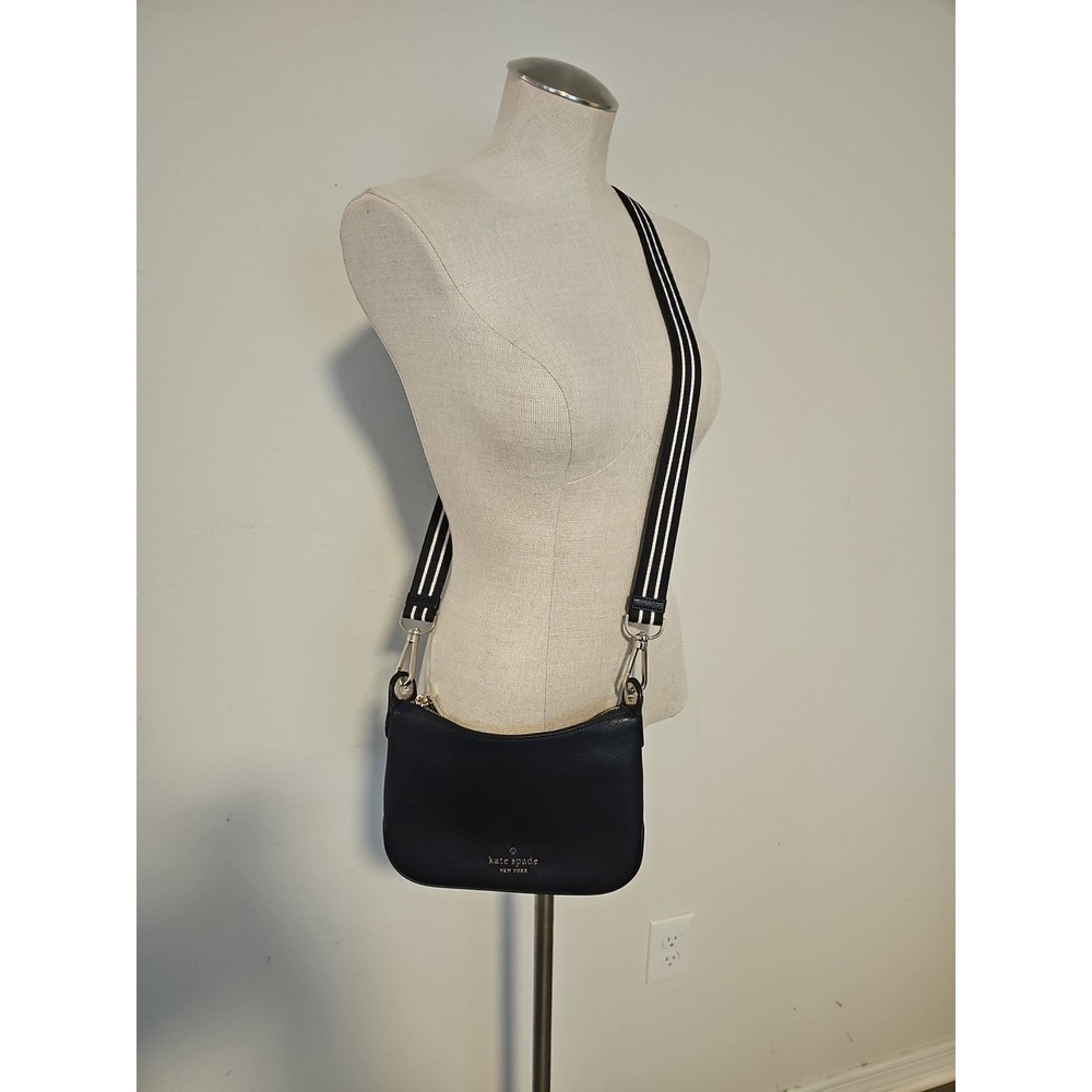 Kate Spade Rosie Pebbled Leather Black crossbody